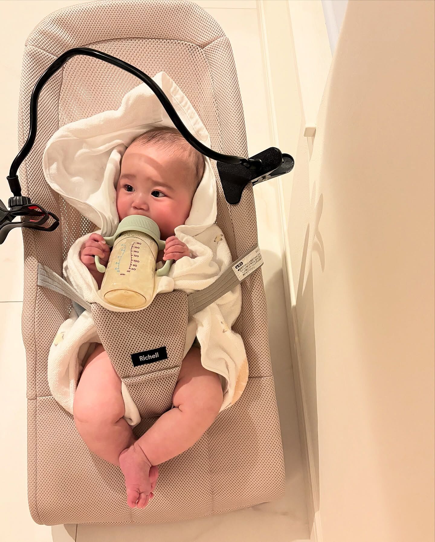 PPSU製哺乳瓶専用ハンドル/PPSU Baby Bottle Handles - Sage