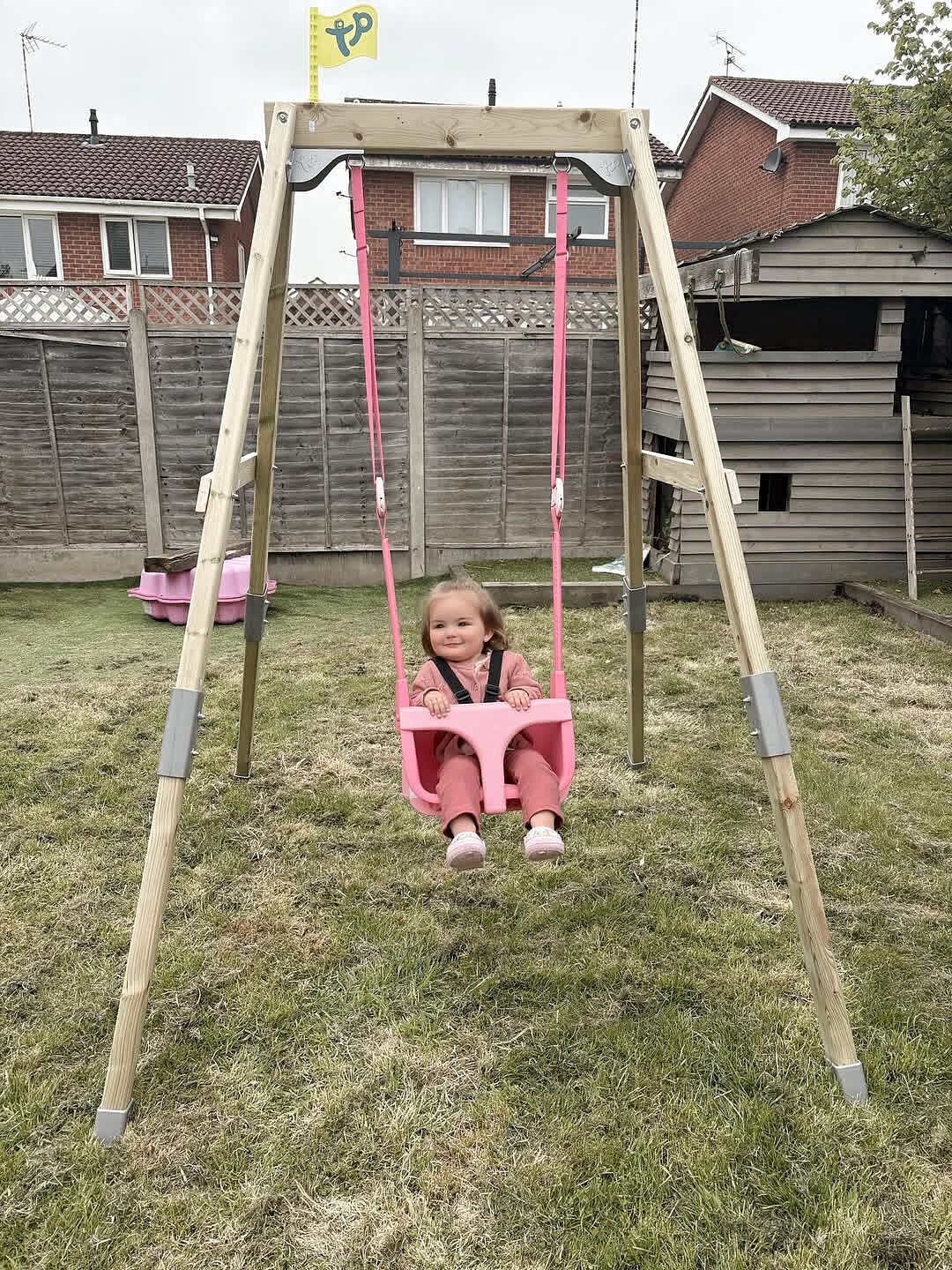 TP Forest Double Wooden Swing Set for Kids | TP Toys