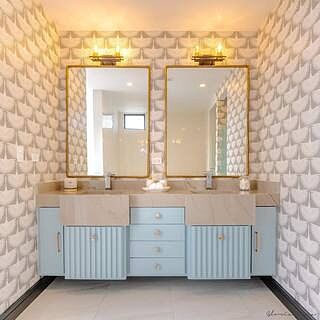 Feather Flock Peel and Stick Wallpaper By Genevieve Gorder