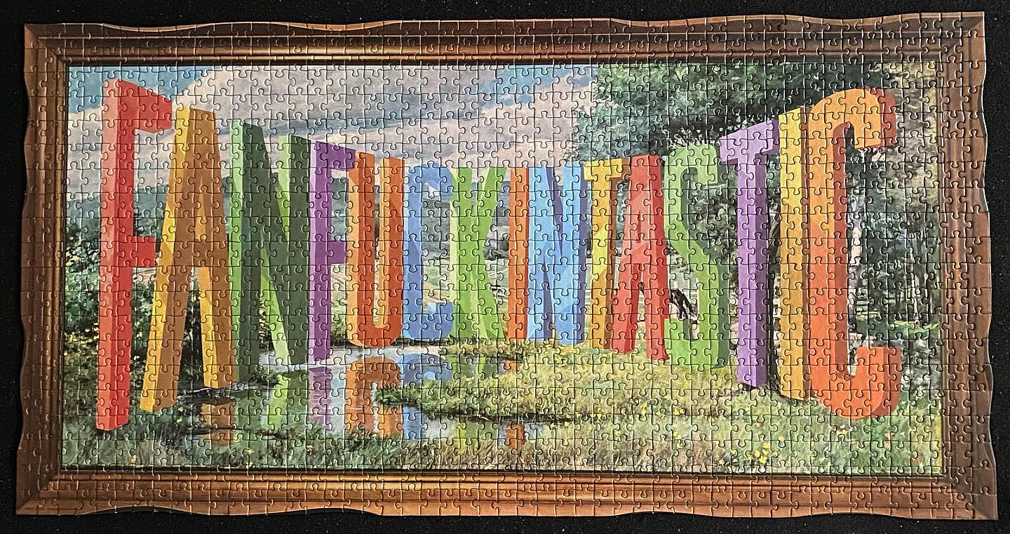 1000 PIECE PUZZLE: FANFUCKINTASTIC
