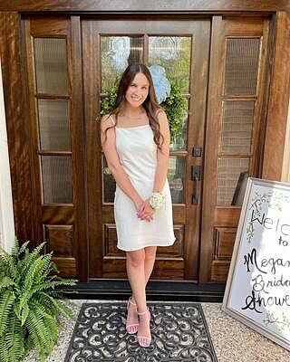 Steph Crepe Mini Dress