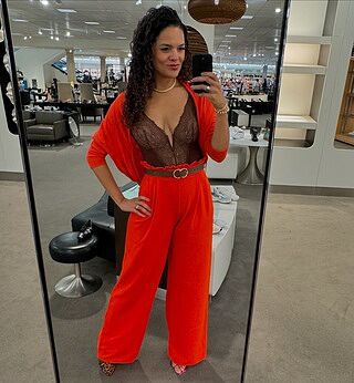 パンツ Msgm Orange Twill Pant MSGM Orange twill pant for Women Online USA at Darveys.com