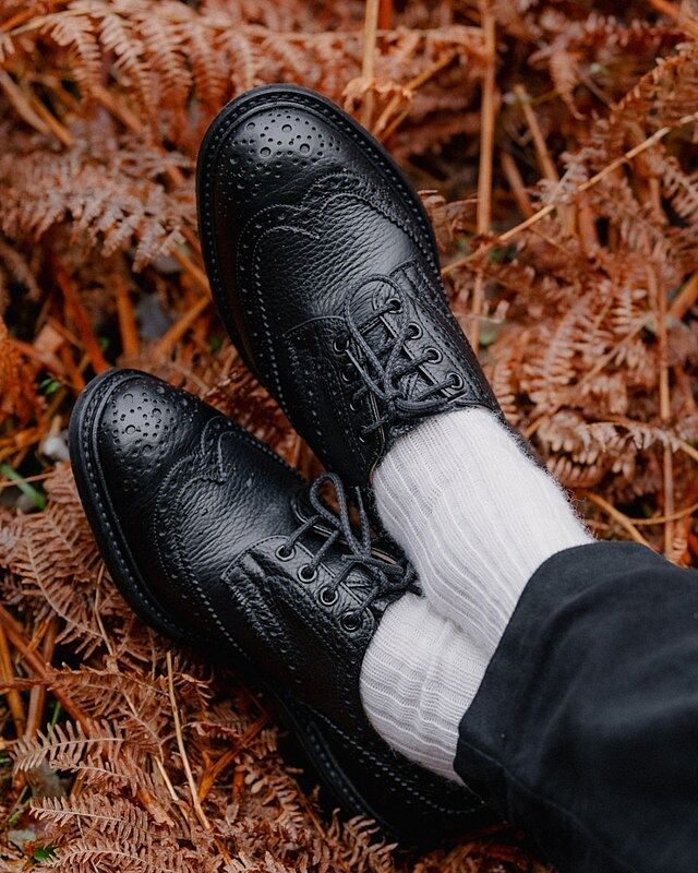 【 LDH CoalBlack別注】Trickers BOURTON Trickers - Bourton Country Shoe - Black Box Calf
