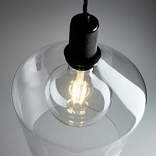 Knurled Glass Schoolhouse Pendant - 10 Inch