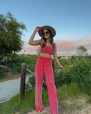 Ace Red Rhinestone Top – 12th Tribe