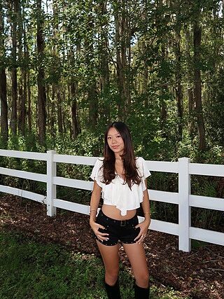 Deena Ruffled V Neck Top