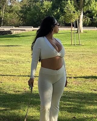 Fade Sierra Long Sleeve Crop | Vanilla