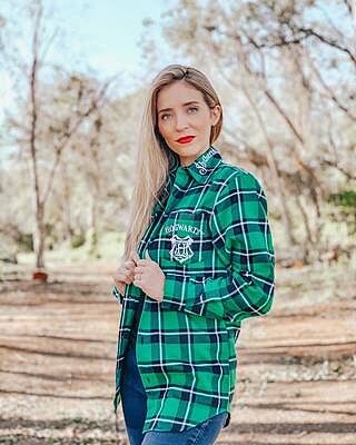 slytherin flannel shirt