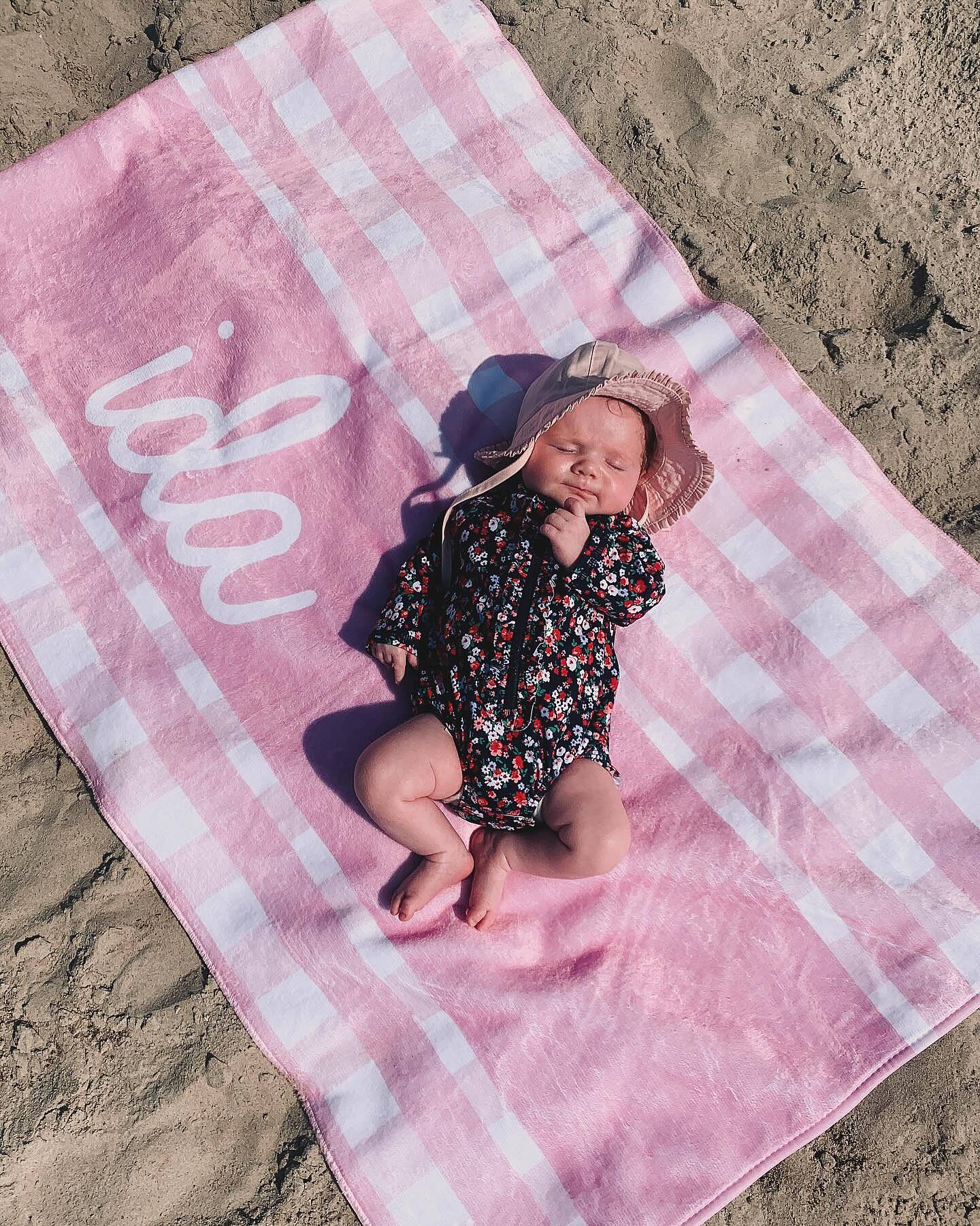 Personalized towels for kids sale