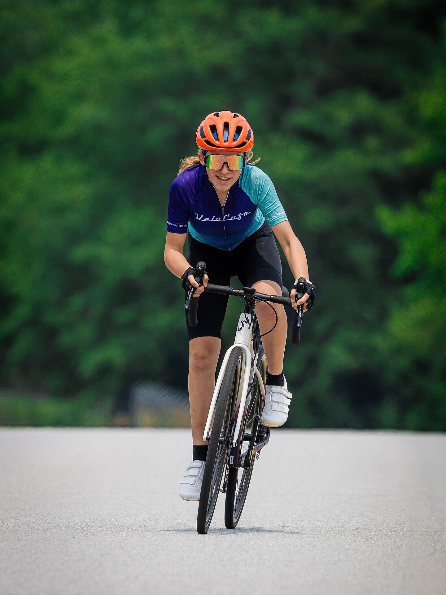 Maillot Cycliste Jakroo Homme/femme - Vert Moyen - Taille M - 1/4 Zip - Athlétique