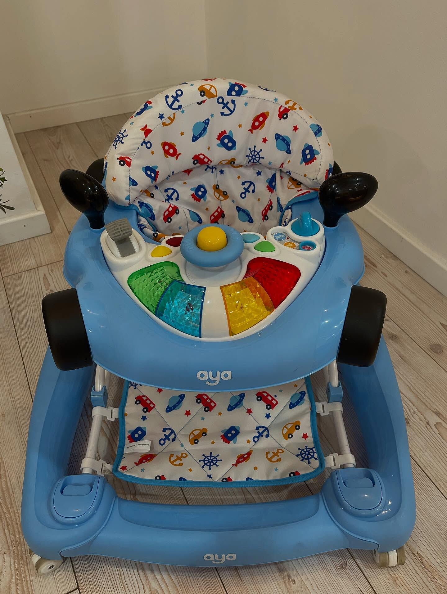 Aya 2in1 Rocker Walker - Pink Racer