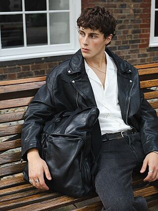 Force Leather Backpack