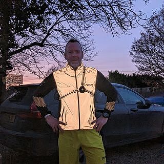 Running Chest Light at 500 Lumens