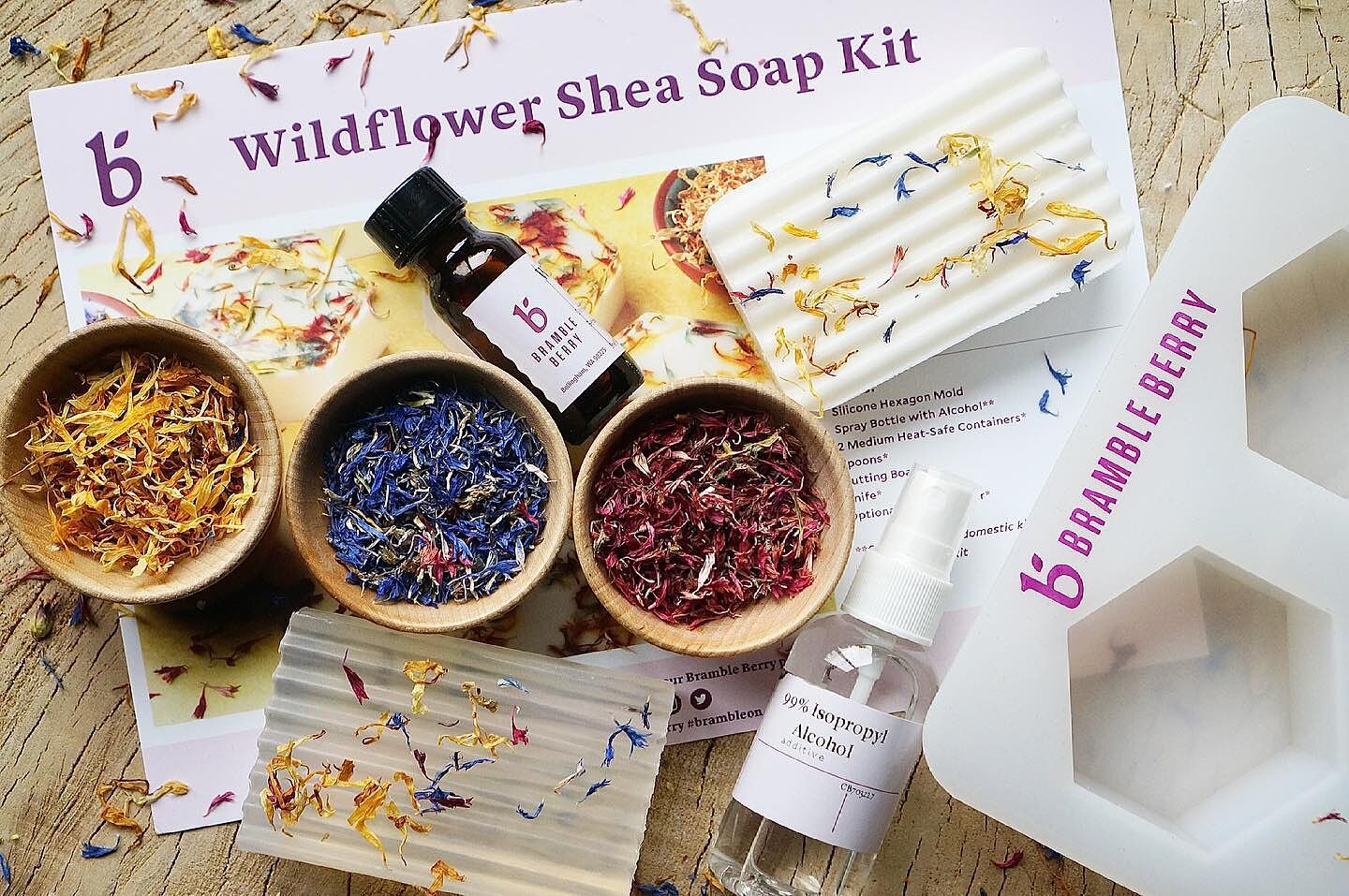Wildflower Shea Soap Kit - Domestic | Bramble Berry