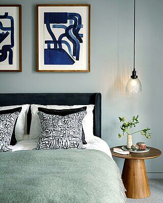 Brooklyn Glass Cone Pendant Light - 7 Inch