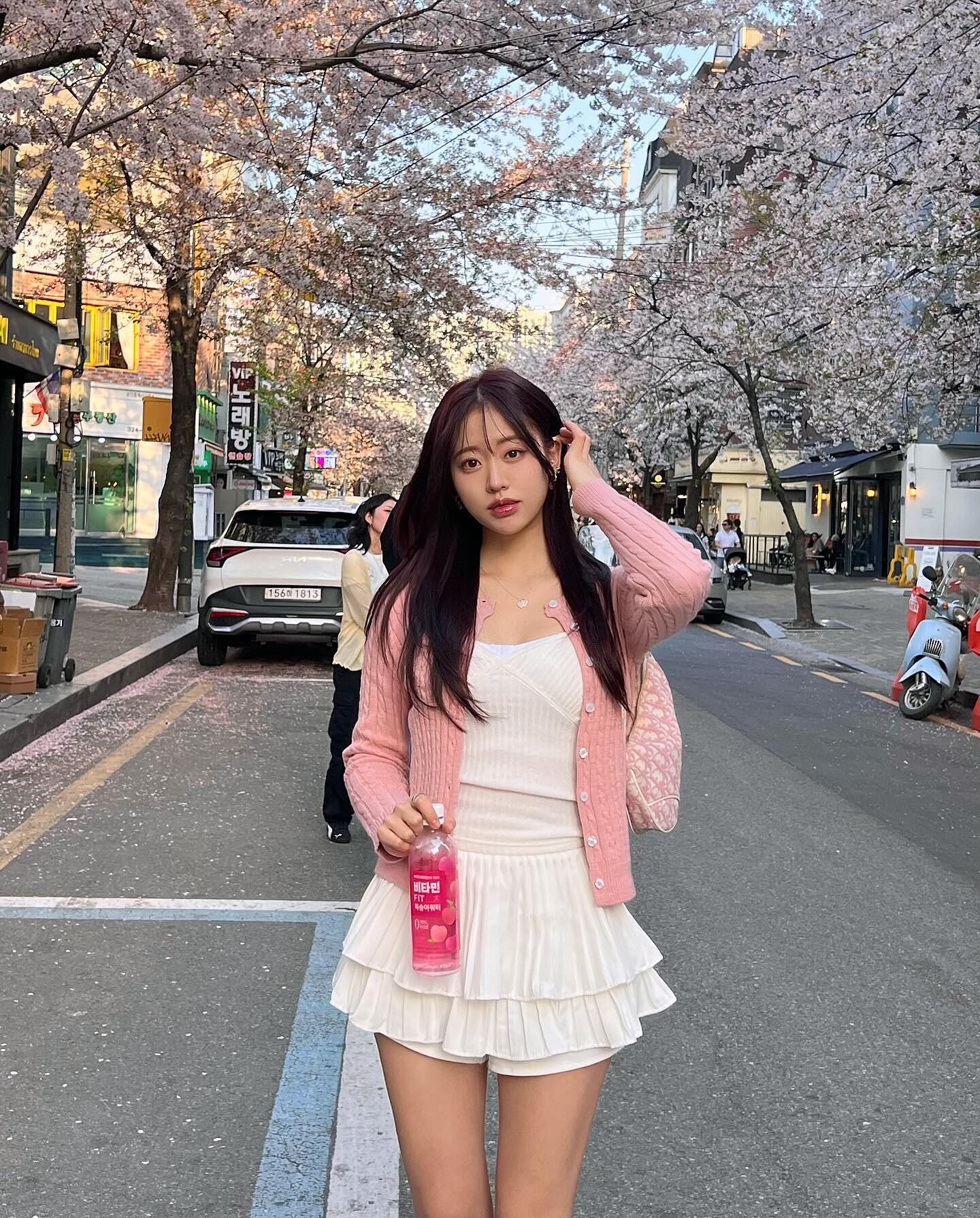 Shirred Ruffle Mini Skirt CJ423 - Korean Women's Fashion