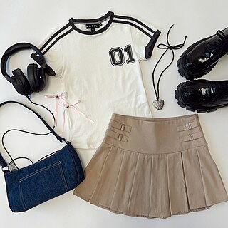 Cartwright Mini Skirt Beige | Princess Polly USA