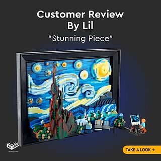 LEGO® Ideas Vincent van Gogh - The Starry Night