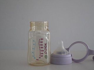 PPSU製哺乳瓶専用ハンドル/PPSU Baby Bottle Handles - Peony