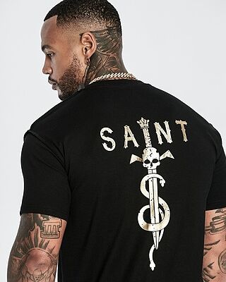 Saint Morta Daggers Lafayette T-Shirt Stone/Brown