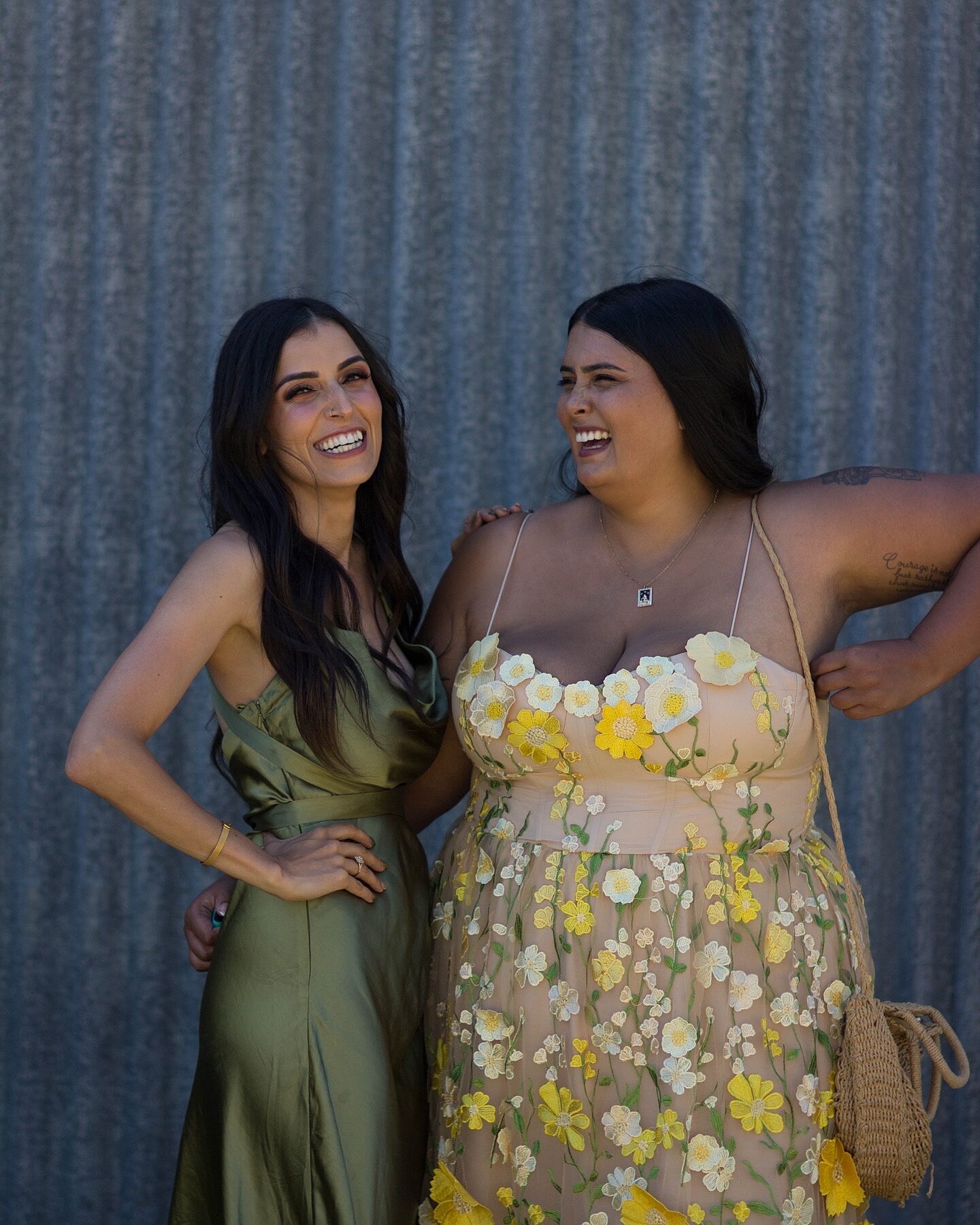 Amalie The Label - Mia Strappy Flower Detail Midi Dress in Yellow | Showpo  USA