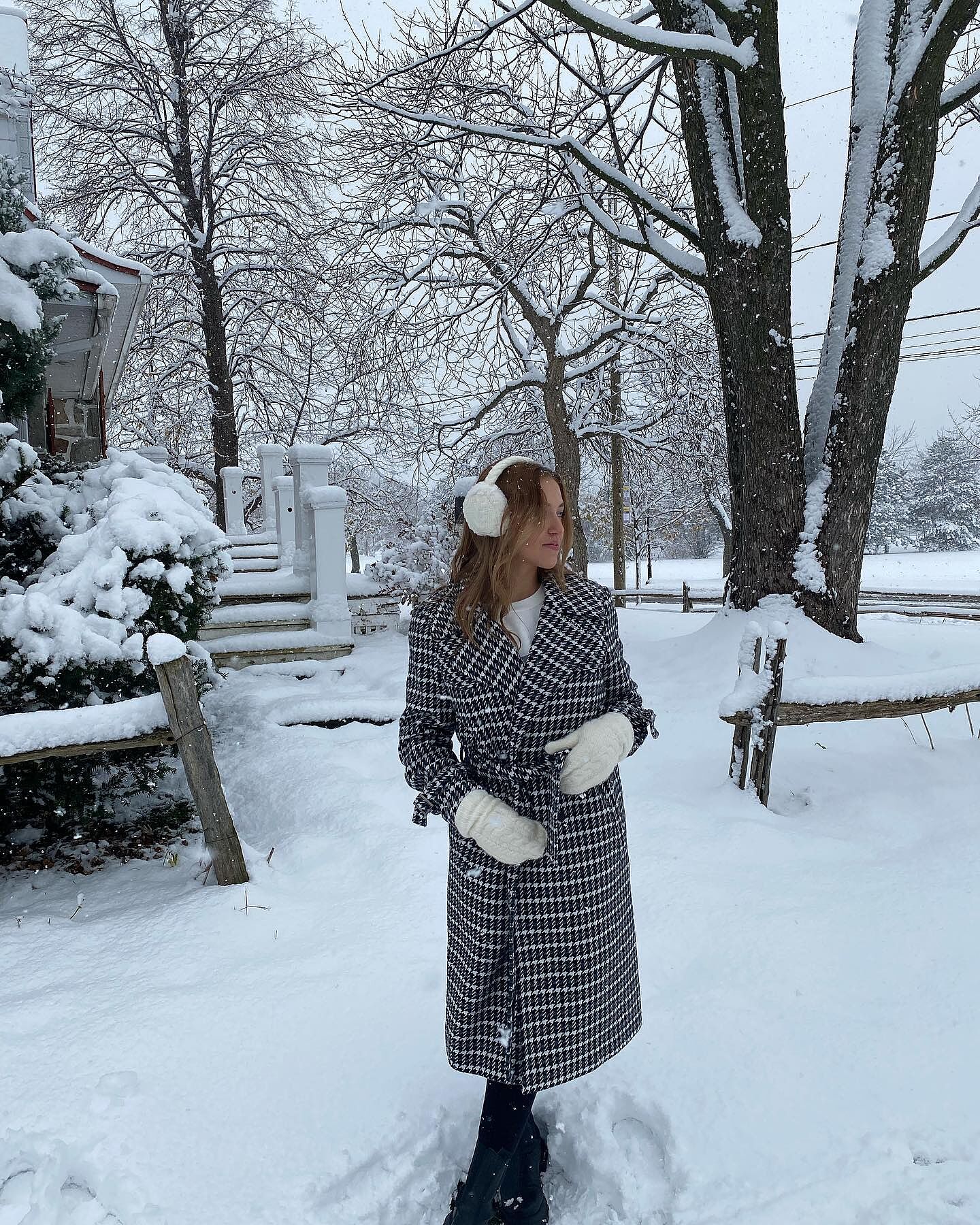 Francie Long Length Vegan Wool Trench Coat | Noize