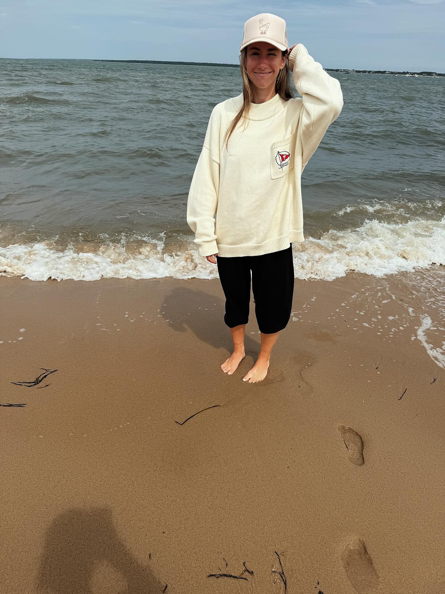 Mariner Sweater (Beige) – Tombolo Company