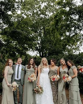 Amelia Chiffon Dress | Home Try On