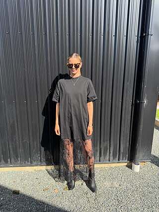 Raina T-Shirt Maxi Dress - Black Lace - Buy Women's Dresses - Billy J Raina T-Shirt Maxi Dress - Black Lace - Buy Women's Dresses - Billy J