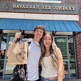 A moment from the Savannah Bee hive