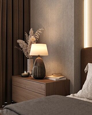 Ornate Thistle Table Lamp