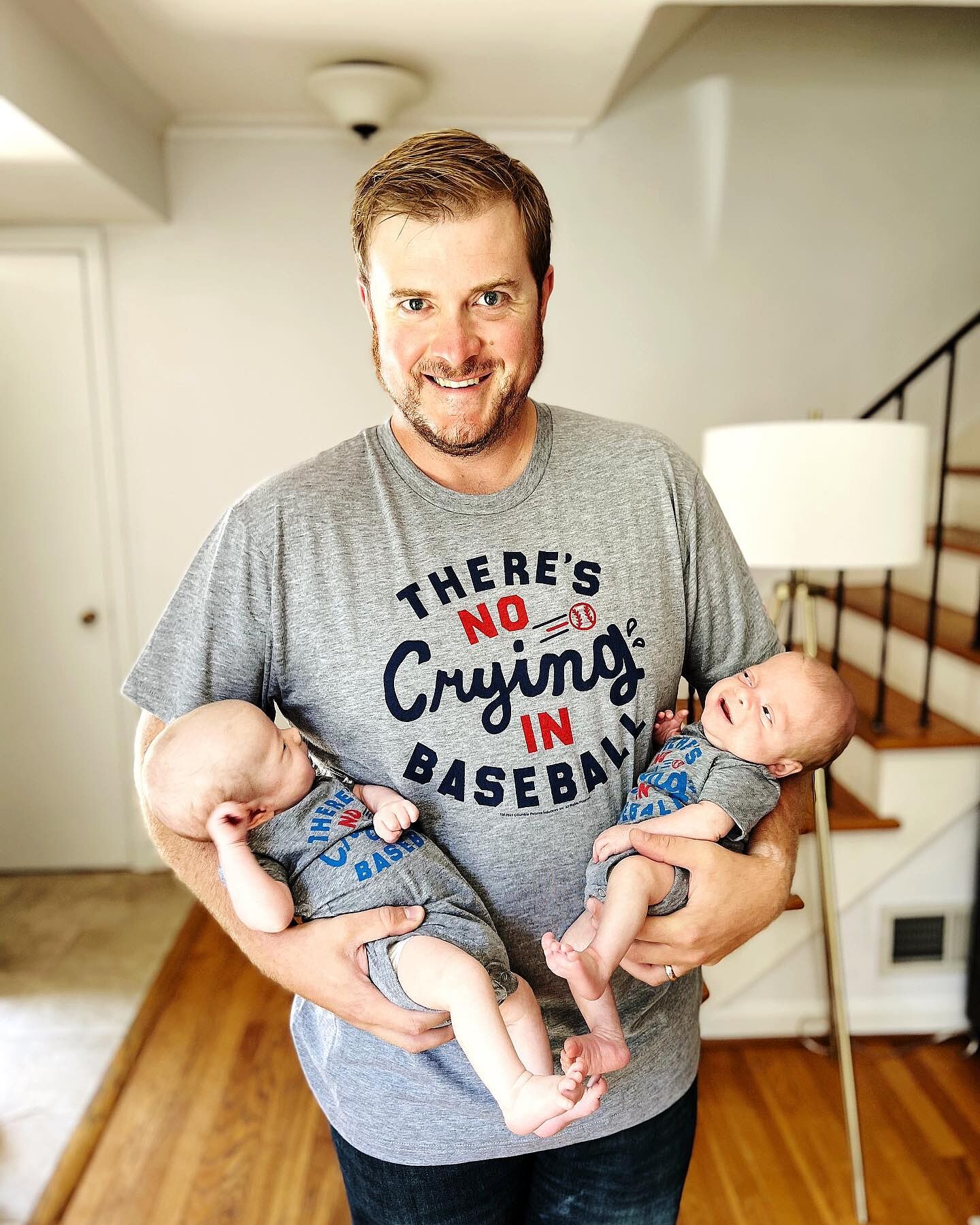 there's no crying in baseball shirt american eagle