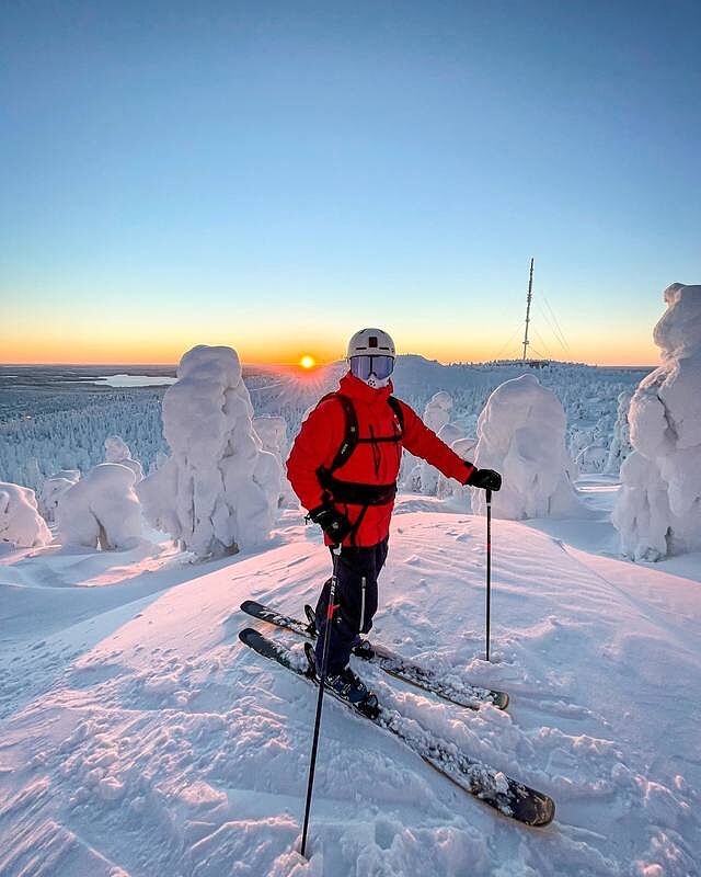 Kunde @rikurautanen i Fawk 2020 Skijakke Herre Red