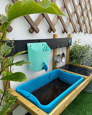 TP Early Fun Mud Kitchen Playhouse Accessory - FSC® certified