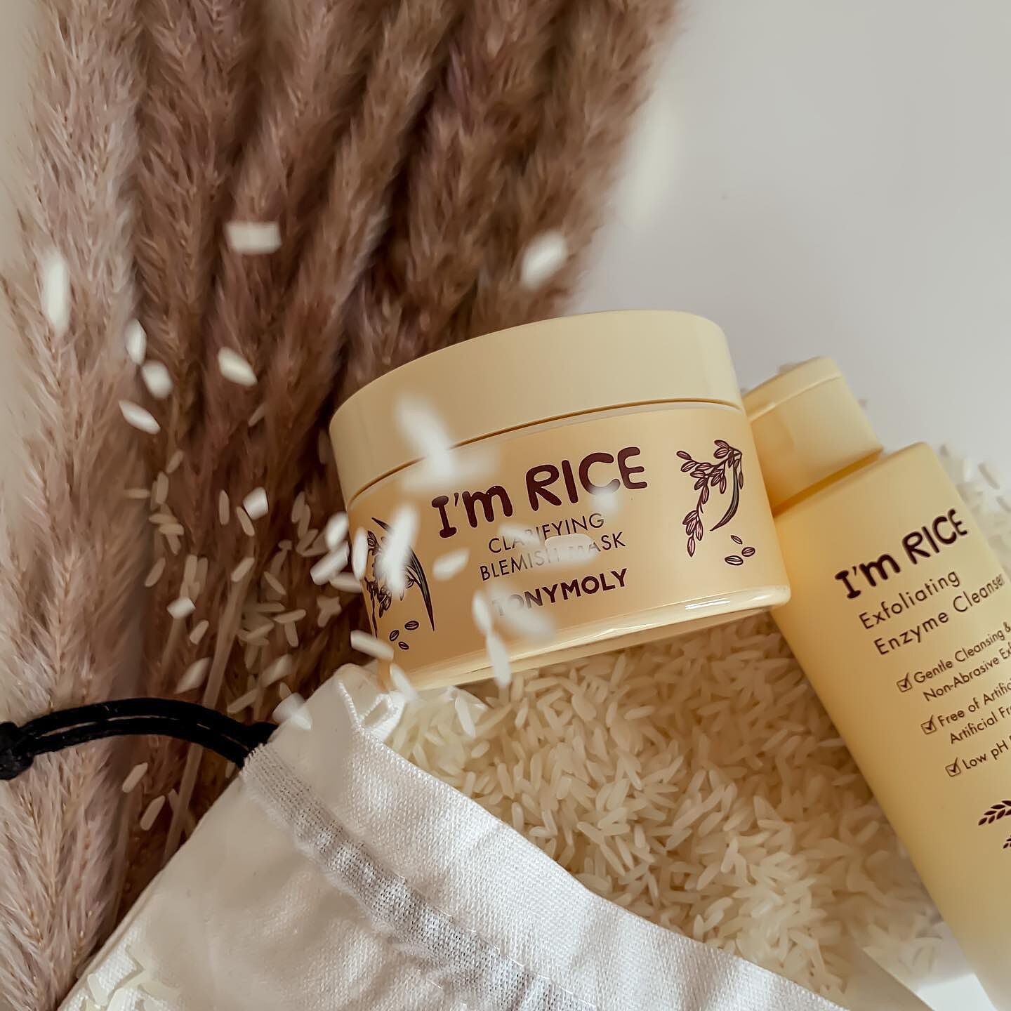 im rice exfoliating enzyme cleanser