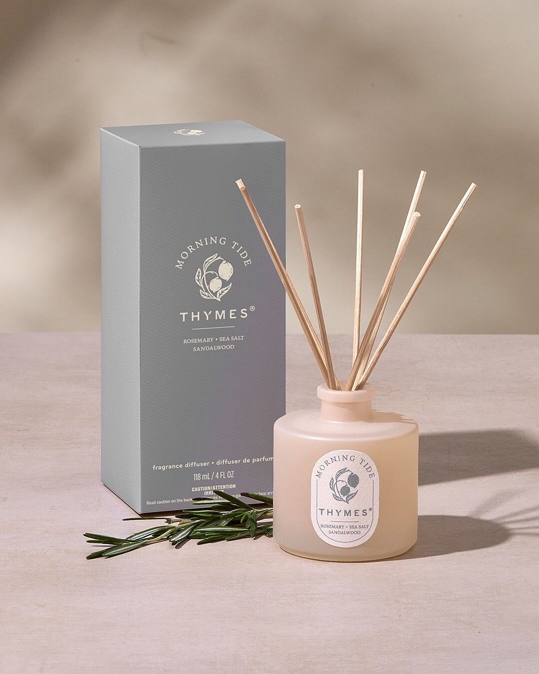 Morning Tide Fresh Scent Petite Reed Diffuser | Thymes