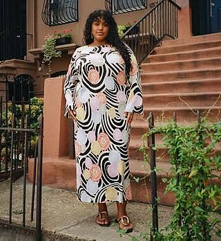 RIXO リキソー ブランド ワンピース Alondra printed 1000366 Alondra printed maxi dress in pink - Rixo | Mytheresa