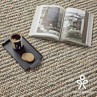 Petton Hand Woven Jute & Wool Rug - Natural & Cream