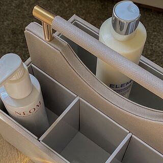 Taupe Classic Cosmetic Organiser