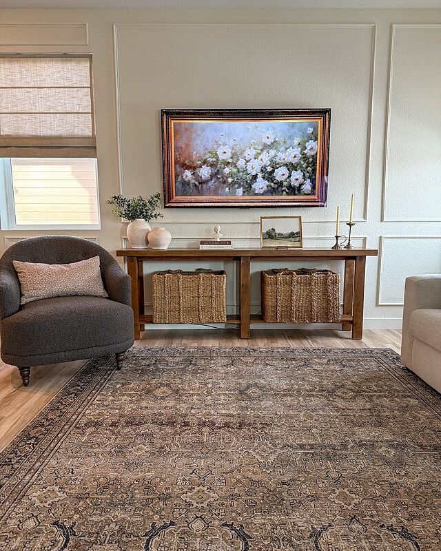 Chris Loves Julia x Loloi Polly POL-03 Modern Wool Area Rugs
