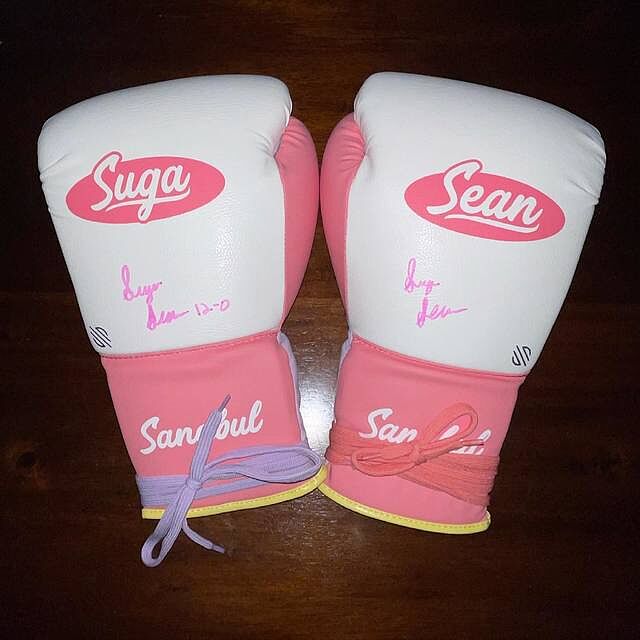 Suga Sean O'Malley Cotton Candy Boxing Gloves | Sanabul