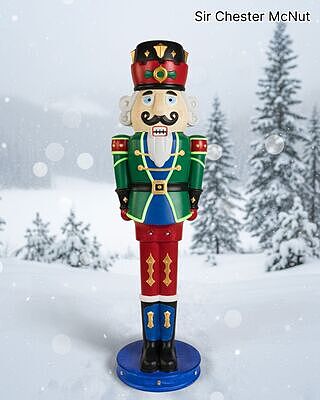 Giant 6ft Paintable Nutcracker Prince