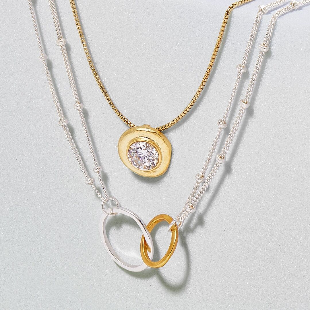 大注目 Silpada 'Northern Star' Cubic Zirconia Pendant in Sterling シルバー