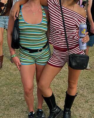 EMMA KNIT TOP RED BLUE STRIPE