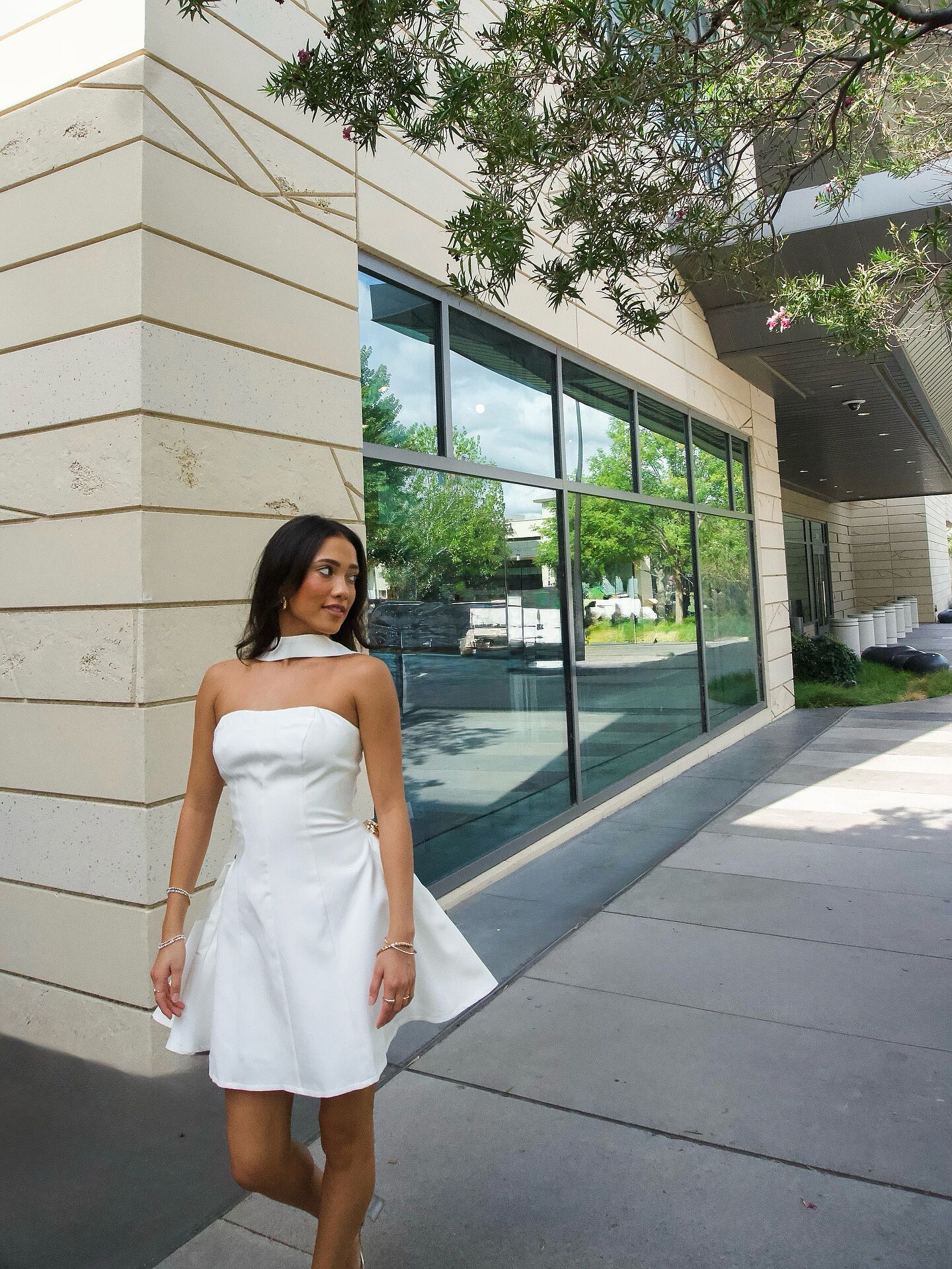 amura strapless button up mini dress cream Amura Button Up Bodice | Cream | Tops