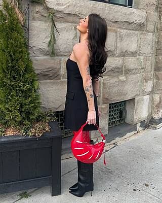 SMITH RED LEATHER