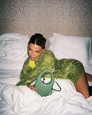 Cally Shirt Dress in Green Sequin Cally Shirt Dress in Green Sequin