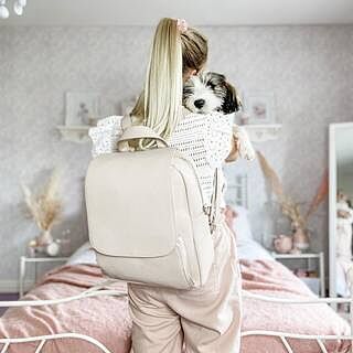 Taupe Backpack