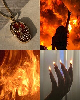 Fire Element Necklace