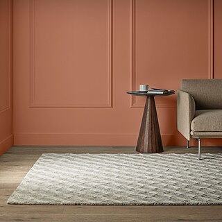 Hume Hand Tufted Wool Rug - Grey & Cream